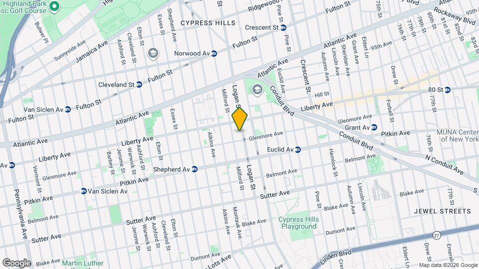 404 Logan St Map and Location Details