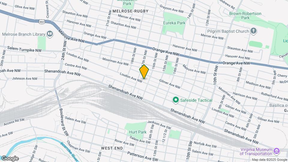 1613 Loudon Ave NW Map and Location Details