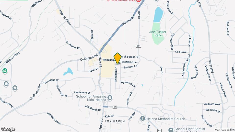 1011 Wyndham Ln Map and Location Details