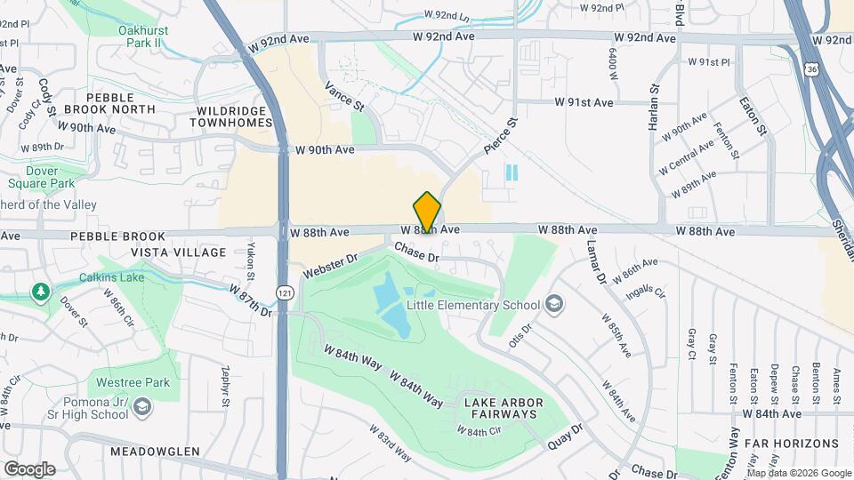 8788 Chase Dr Map and Location Details