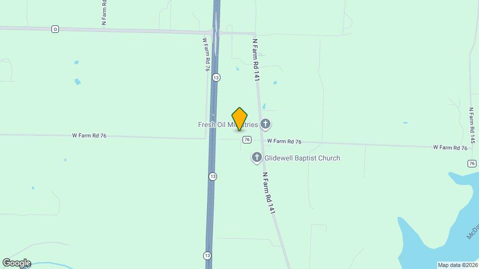 2761 W Farm Rd 76 Map and Location Details