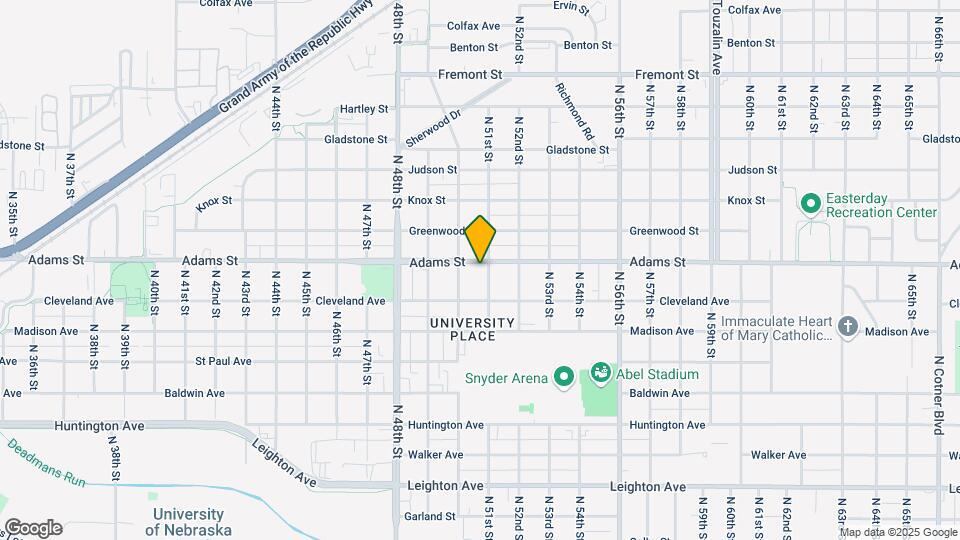 2951 N 51st St Map and Location Details