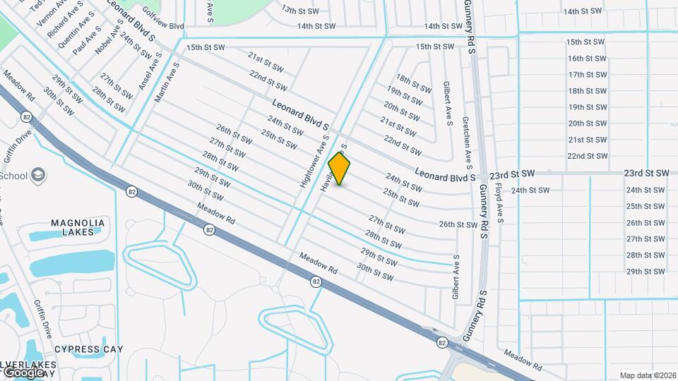 4543 26th St SW Map and Location Details