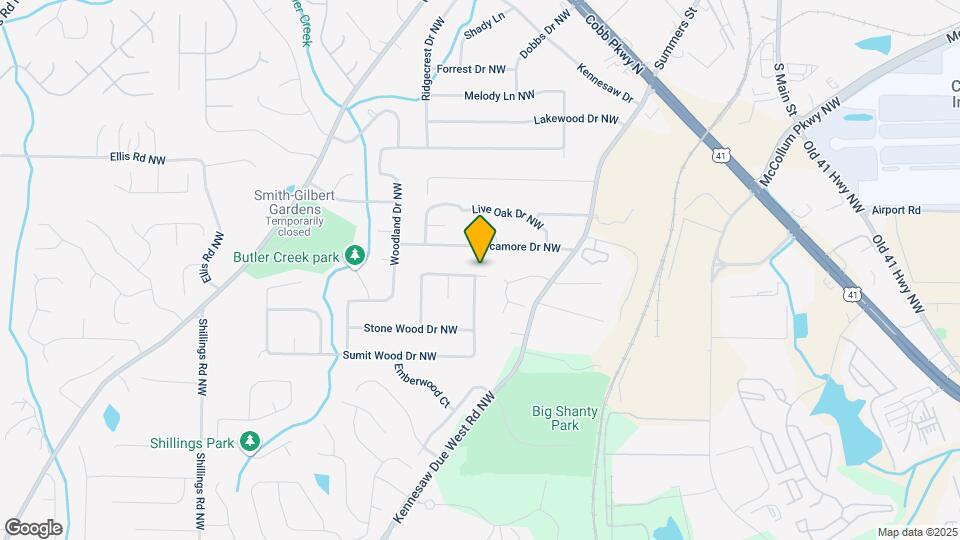 8080 Sumit Creek Dr NW Map and Location Details