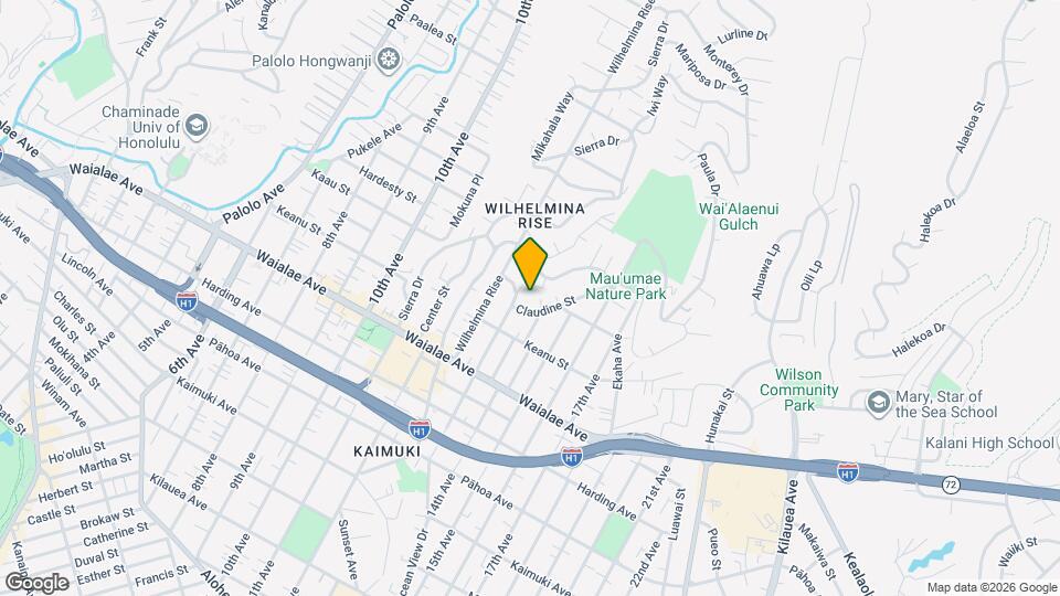 3716 Claudine St Mapa y Detalles de la Ubicación