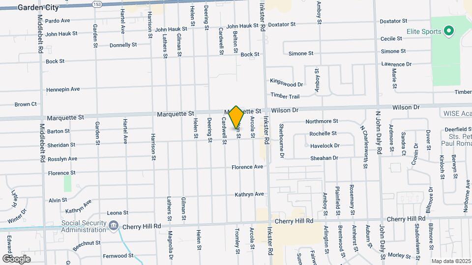 941 Belton St Map and Location Details