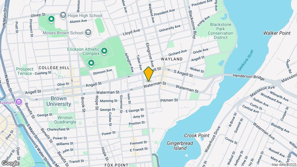 210 Waterman St Map and Location Details