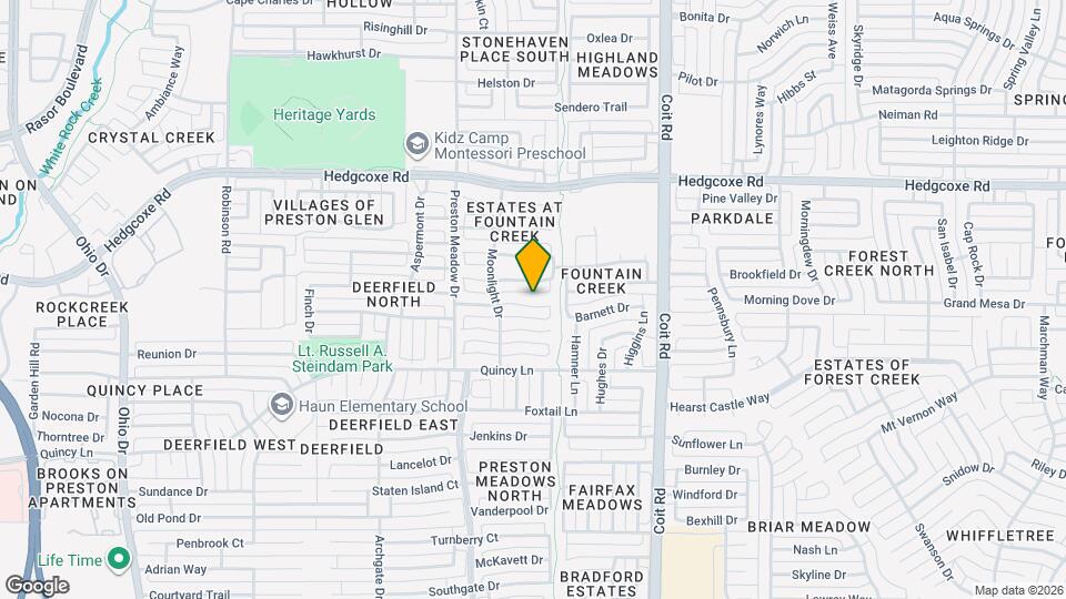 4317 Brinker Ct Map and Location Details