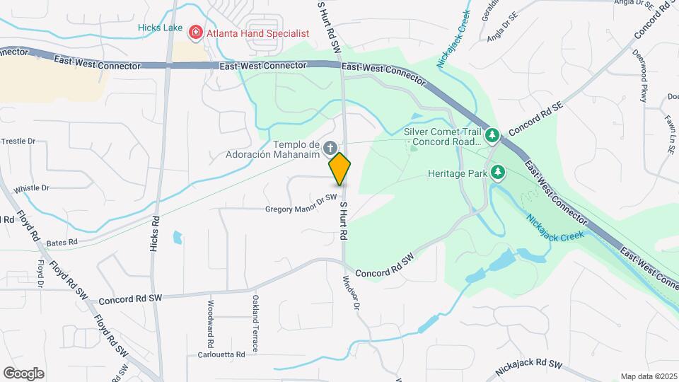 520 Gregory Manor Dr SW Map and Location Details