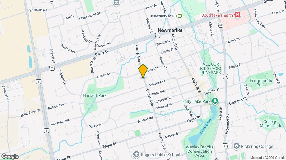 114 Lorne Ave Map and Location Details