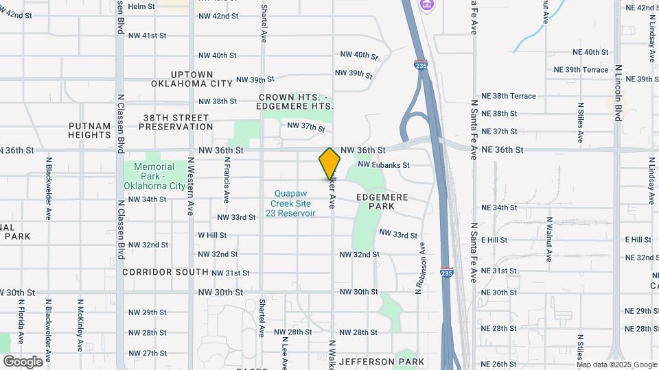 500 NW 35th St Map and Location Details