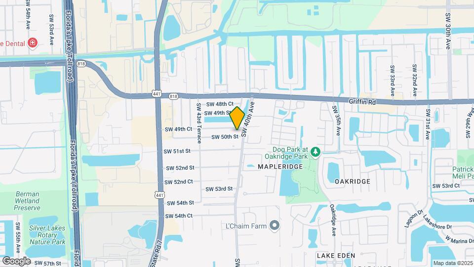4041 SW 50th St Map and Location Details