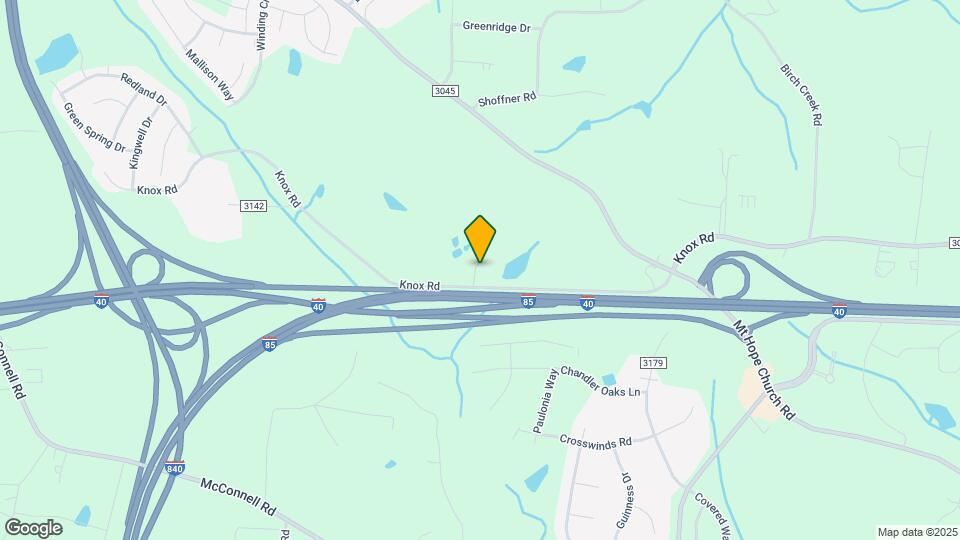 1050 Knox Rd Map and Location Details