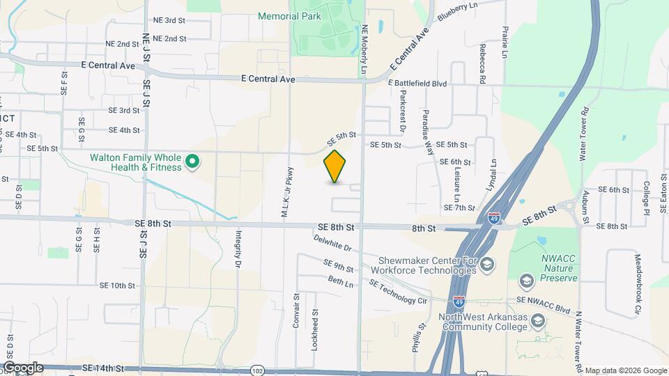 2304 SE Jayel Terrace Map and Location Details