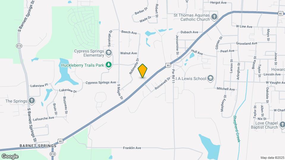 1814 W California Ave Map and Location Details