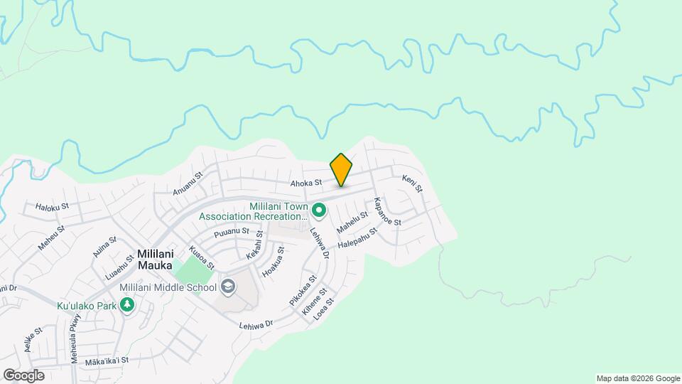 95-1047-1047 Kahakiki St Mapa y Detalles de la Ubicación