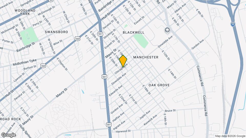 1910 Chicago Ave Map and Location Details