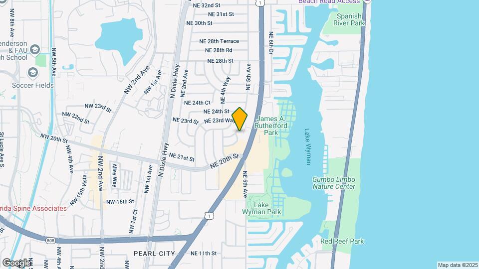 2192 NE 5th Cir Map and Location Details