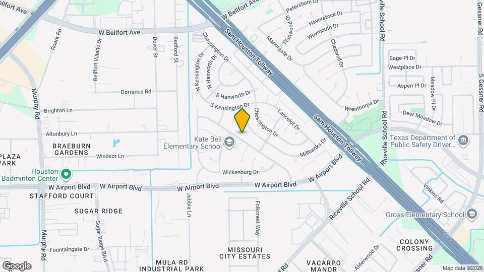 9638 Ravensworth Dr Mapa y Detalles de la Ubicación