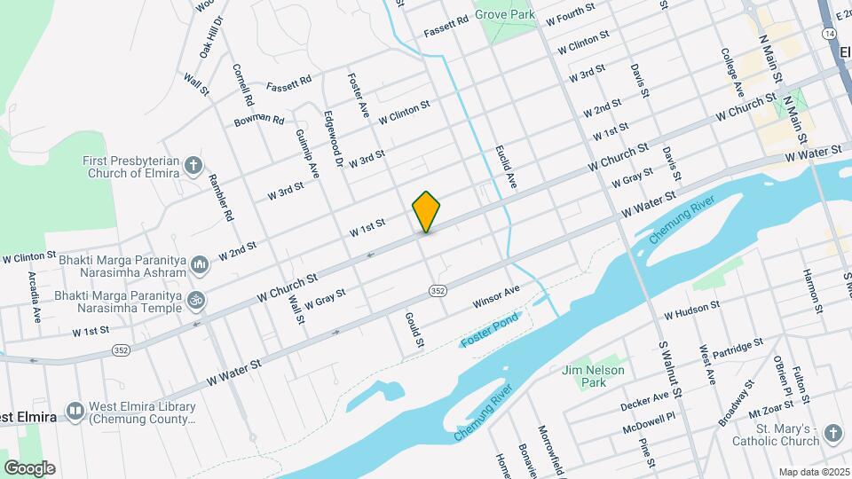 741 W Church St, Unit B upper Map and Location Details