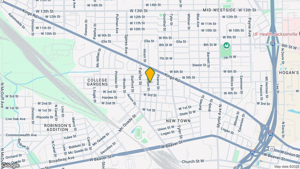 1747 W 4th St Map and Location Details