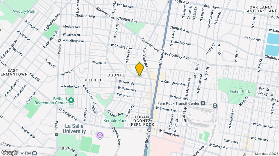 1520 W Champlost Ave, Unit 3F Mapa y Detalles de la Ubicación