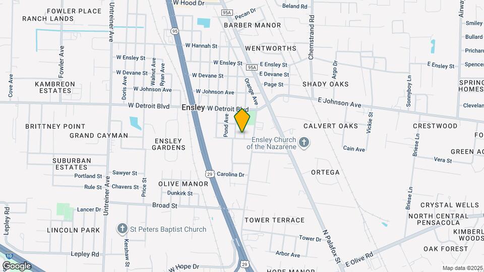 8351 Dudley Ave Map and Location Details