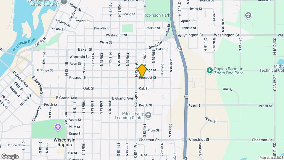 161 17th St N Map and Location Details