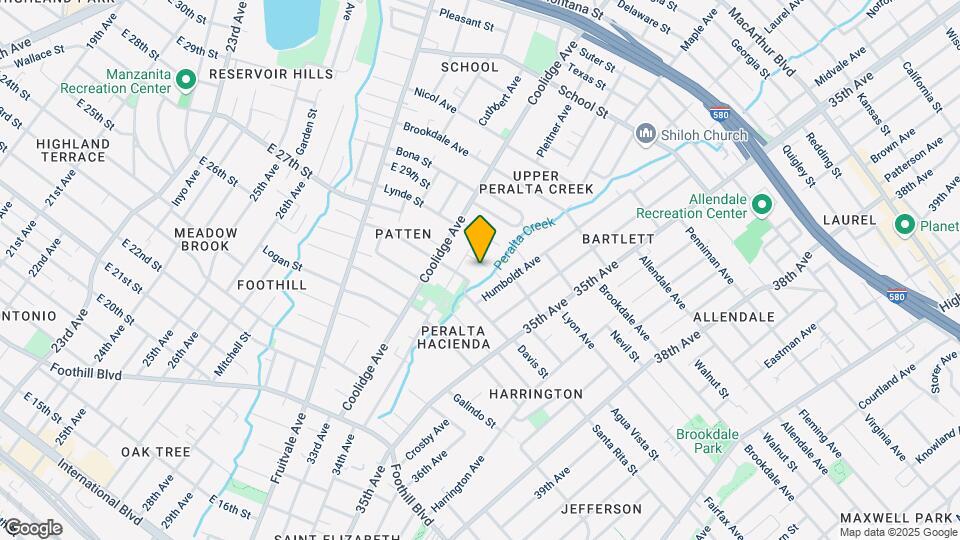 3429 Henrietta St Map and Location Details