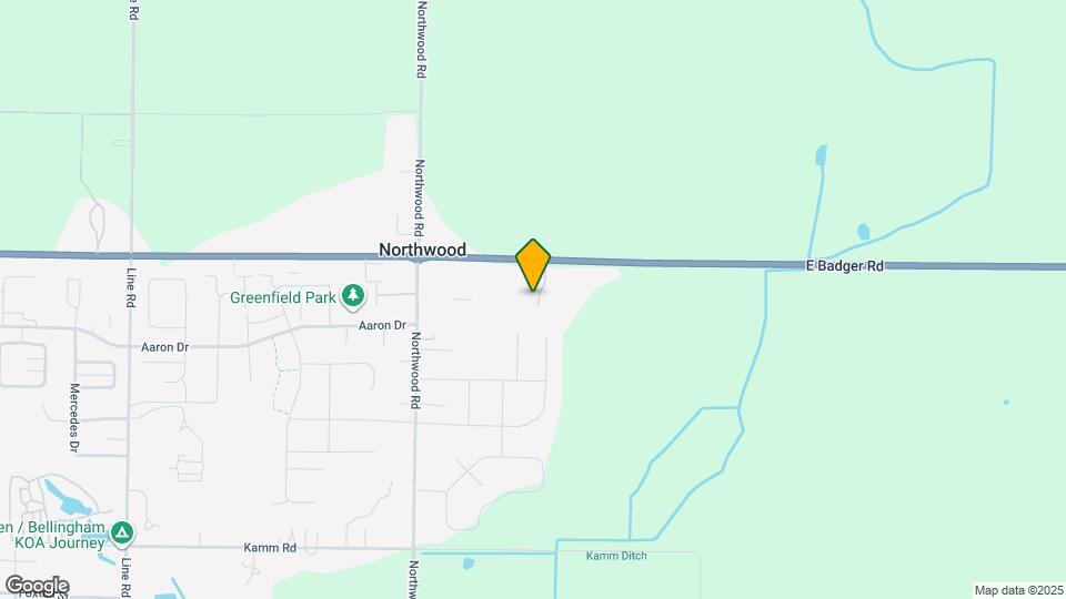 1585 E Badger Rd Map and Location Details