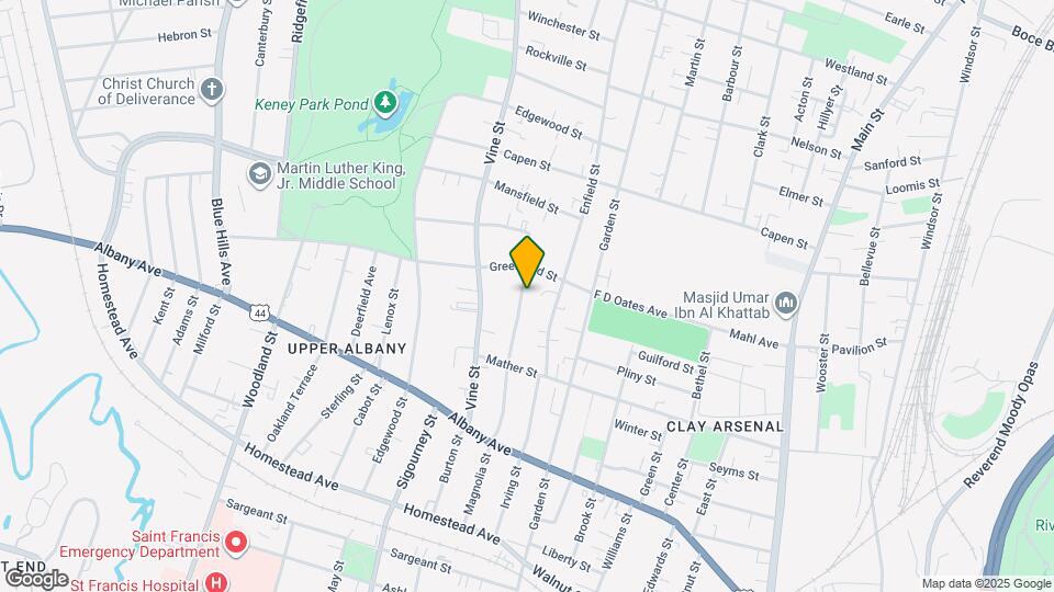 204 Magnolia St Map and Location Details