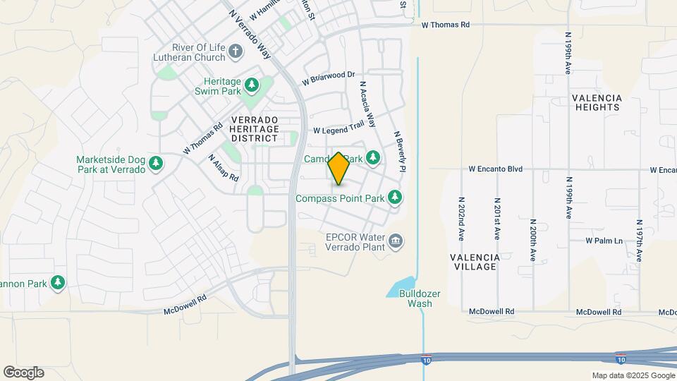 20546 W Park Meadows Dr Map and Location Details
