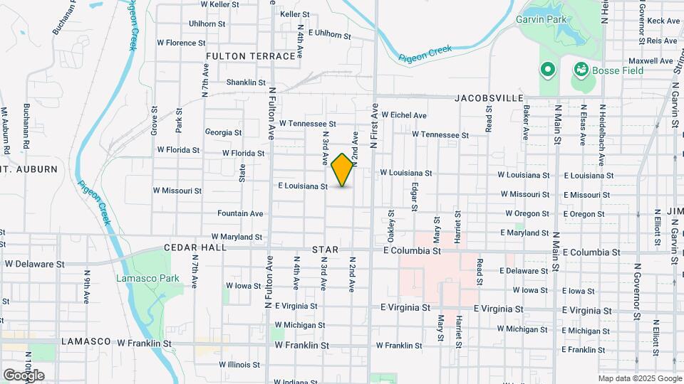 912 W Missouri St Map and Location Details
