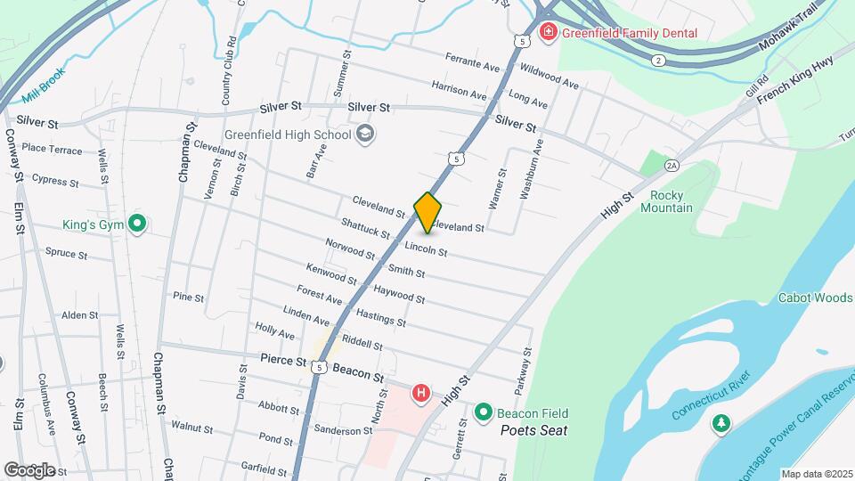 17 Lincoln St Map and Location Details