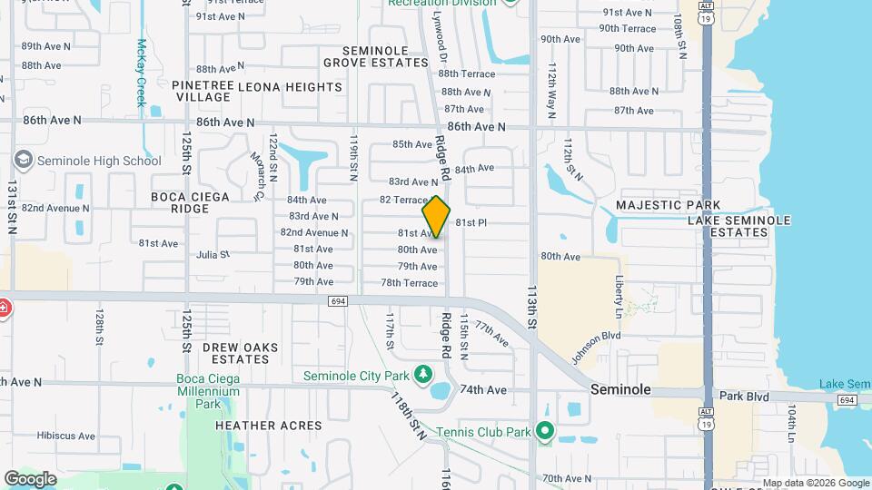 11619 80th Ave Map and Location Details