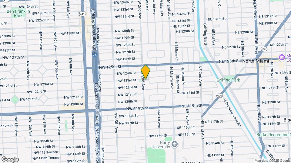 12225 NW 2nd Ave, Unit 1 Map and Location Details