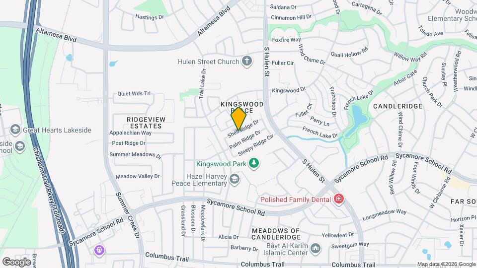 4809 Shell Ridge Dr Mapa y Detalles de la Ubicación