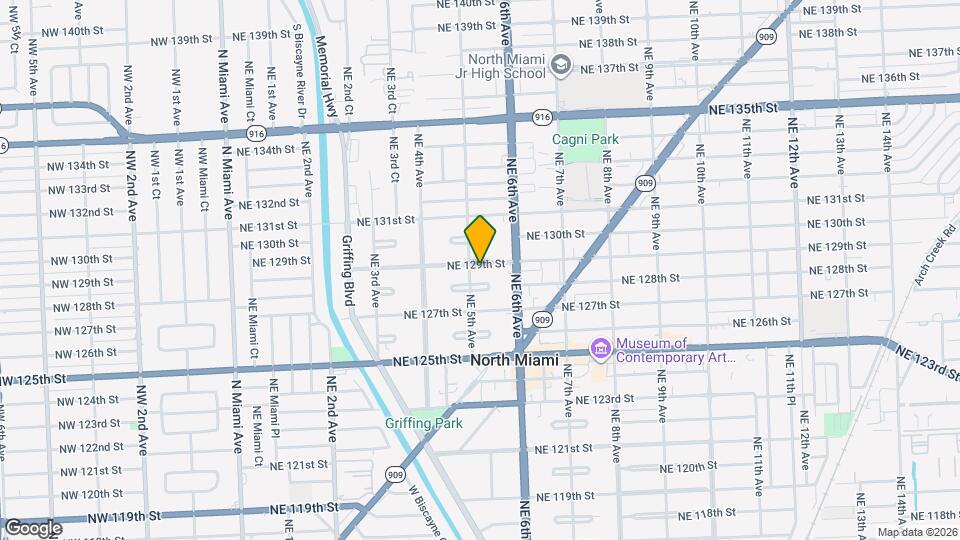 520 NE 129th St Mapa y Detalles de la Ubicación