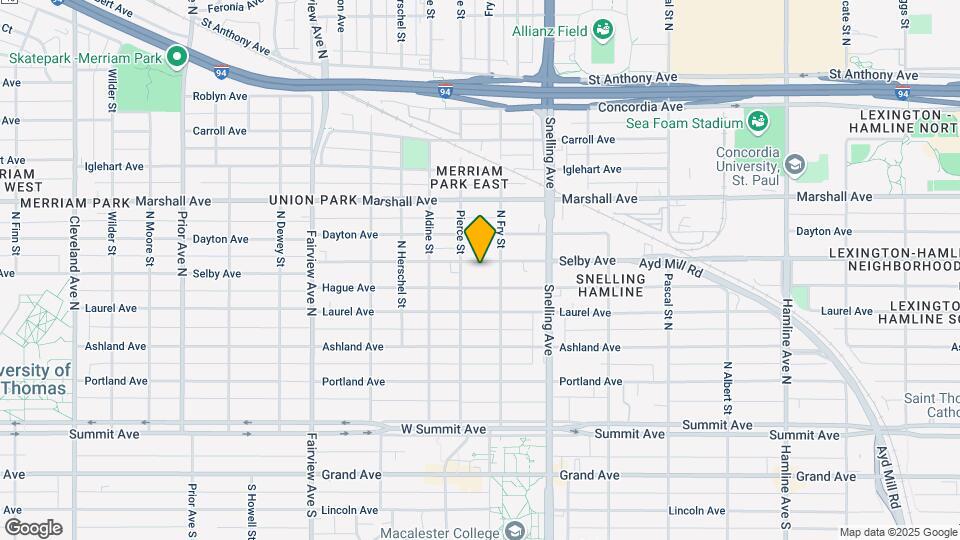 1648 Selby Ave Map and Location Details