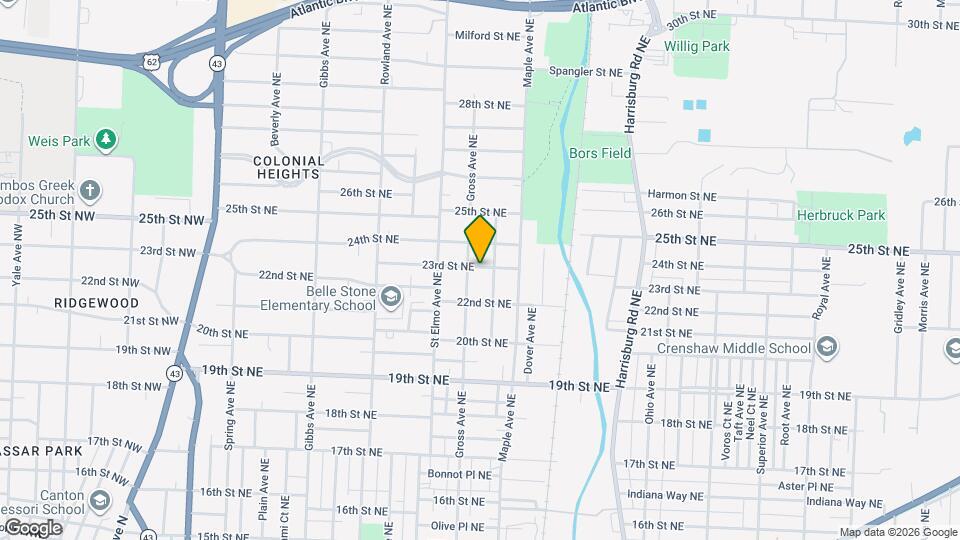1610 23rd St NE Mapa y Detalles de la Ubicación