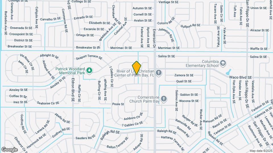 875 Parsons Cir SE Map and Location Details