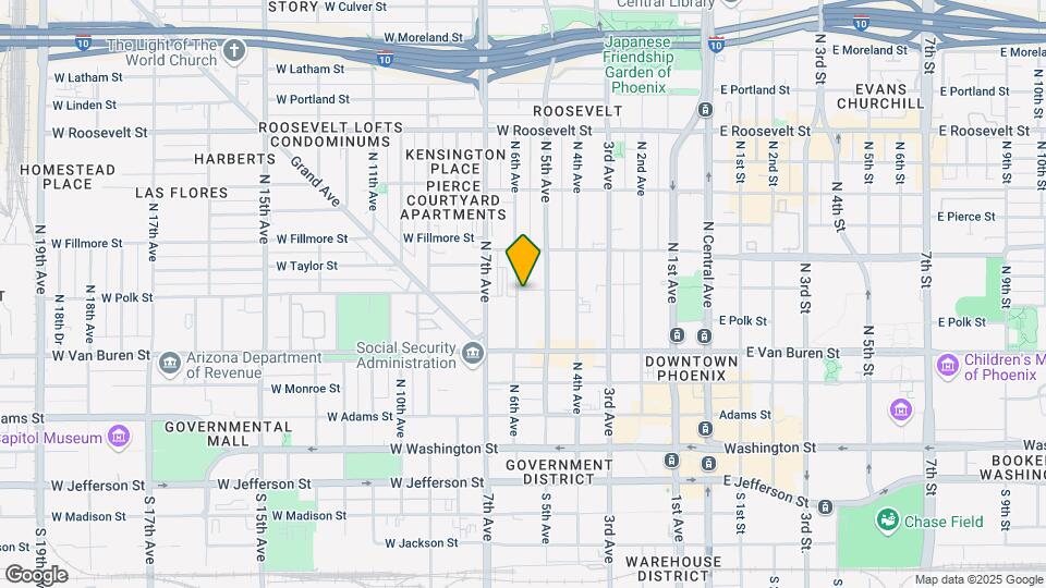347-357 N 6th Ave Map and Location Details