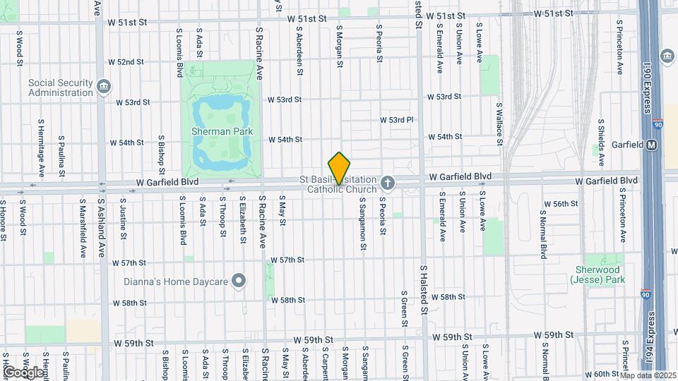 1001 W Garfield Blvd Map and Location Details