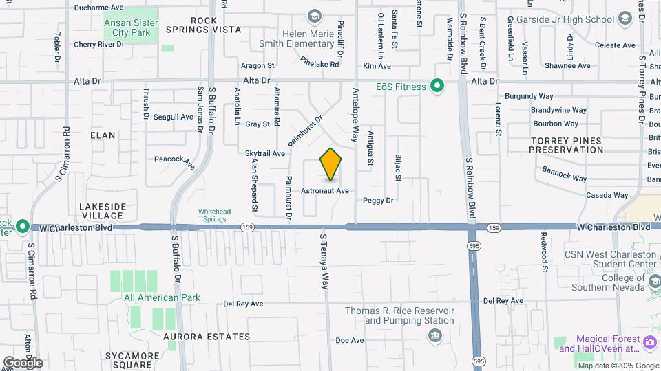 7020 Astronaut Ave Map and Location Details