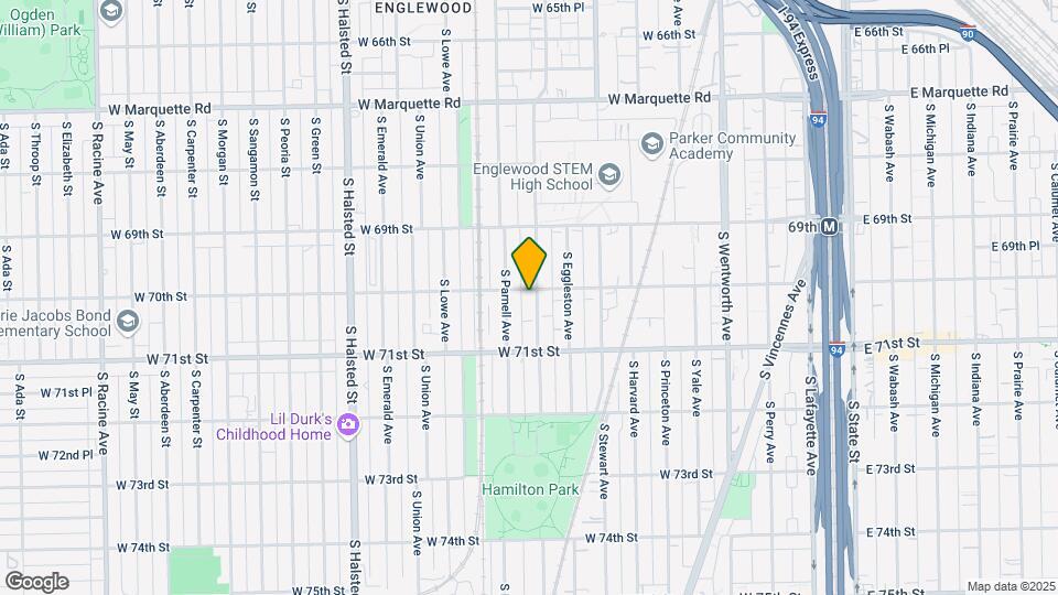 7006 S Normal Blvd, Unit 2 Map and Location Details