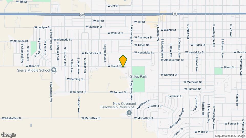 602 S Woody Dr Map and Location Details