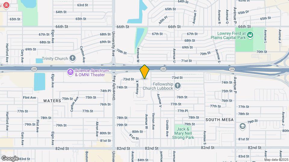2401 73rd St Map and Location Details