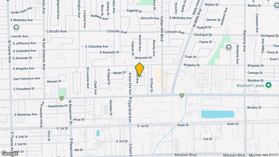 650 Karesh Ave Map and Location Details