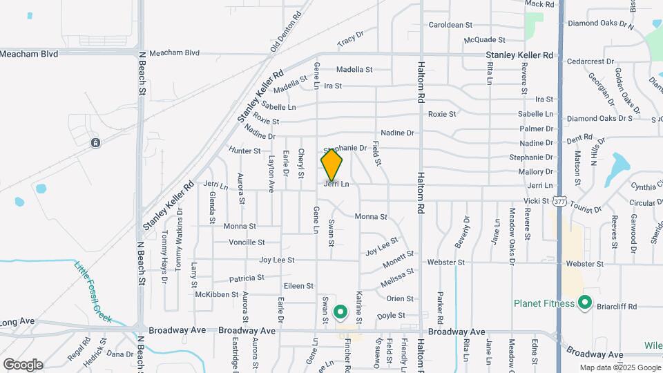 4812 Jerri Ln Mapa y Detalles de la Ubicación