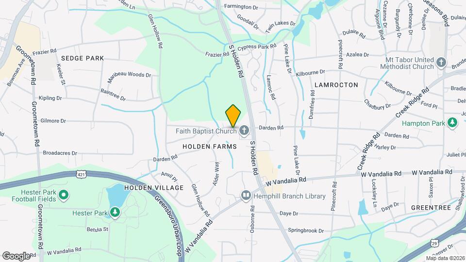 3109 Darden Rd Map and Location Details